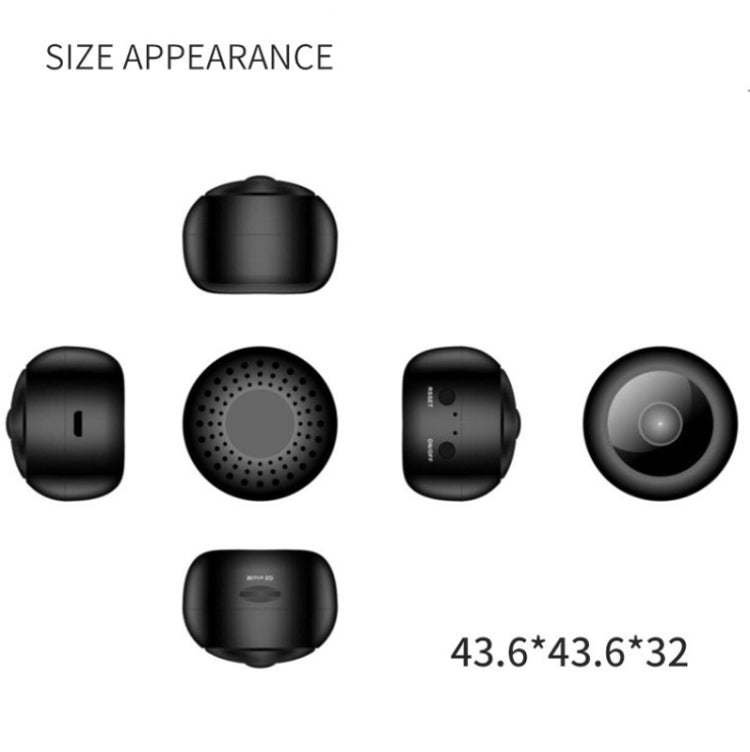 V380 A12 Mini 1080P Wireless Smart Camera Wifi Security Camera Night Vision Remote Home Small Surveillance Camera, A12 without Memory Card V380 A12 Mini 1080P Wireless Smart Camera Wifi Security Camera Night Vision Remote Home Small Surveillance Camera, A12 without Memory Card